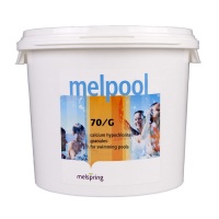 Melpool AQ25044 70/G, 5кг ведро, гранулы гипохлорита кальция для текущей и ударной дезинфекции воды